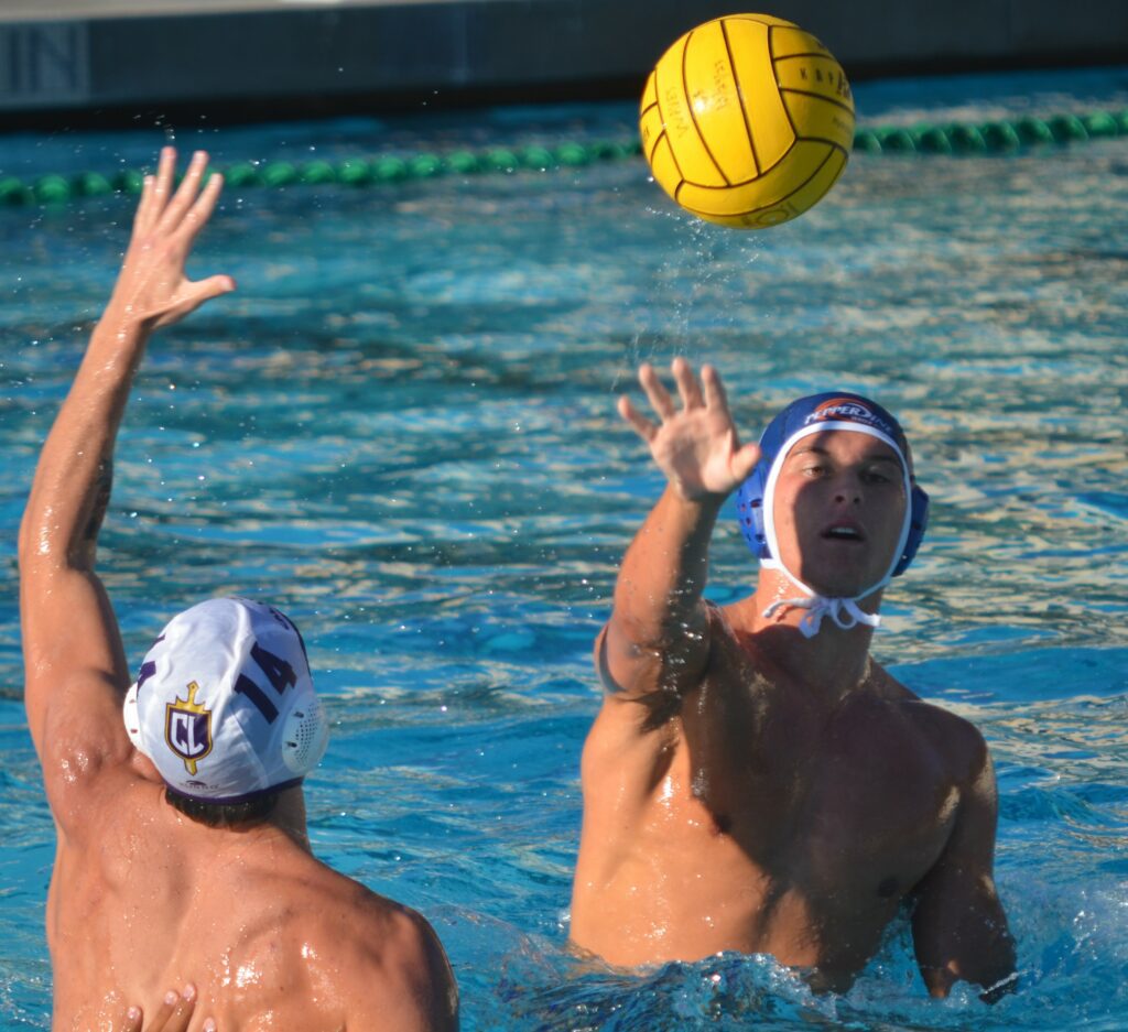 The Waves mens water polo squad is on an eight game winning streak. Photo by McKenzie Jackson. 1 1