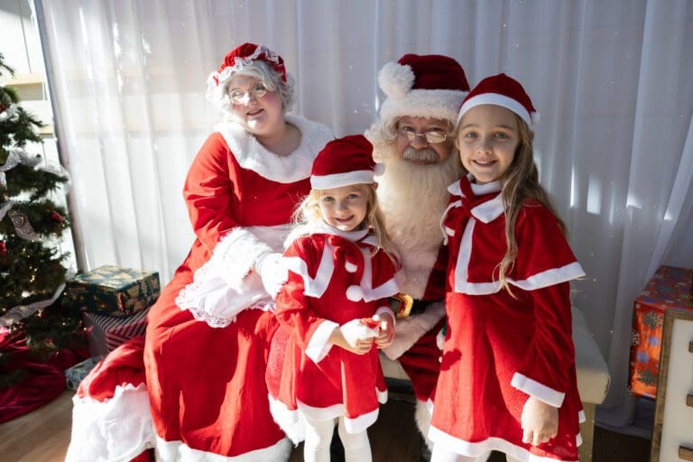 Breakfast with Santa delights kids of all ages