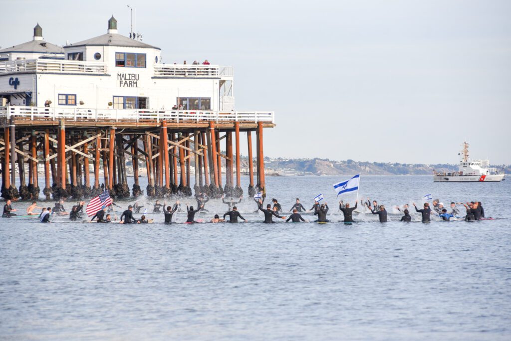 21 Paddle Out for Israel SamBravo