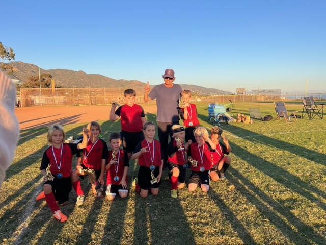 BU10 The Fireballs coached by Quint Carter took first place in their division Saturday