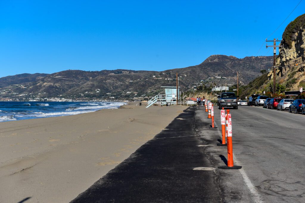 01 Westward beach pavement near complete
