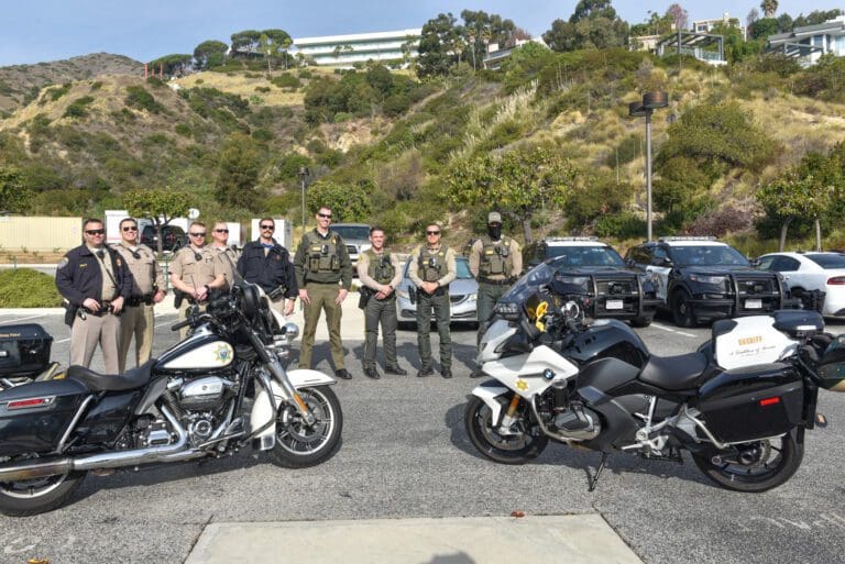 LASD, CHP hold joint operation to target speeding drivers on Pacific Coast Highway