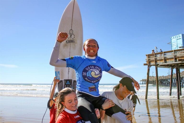 Talia Swindal wins SLO CAL Open Pismo Beach