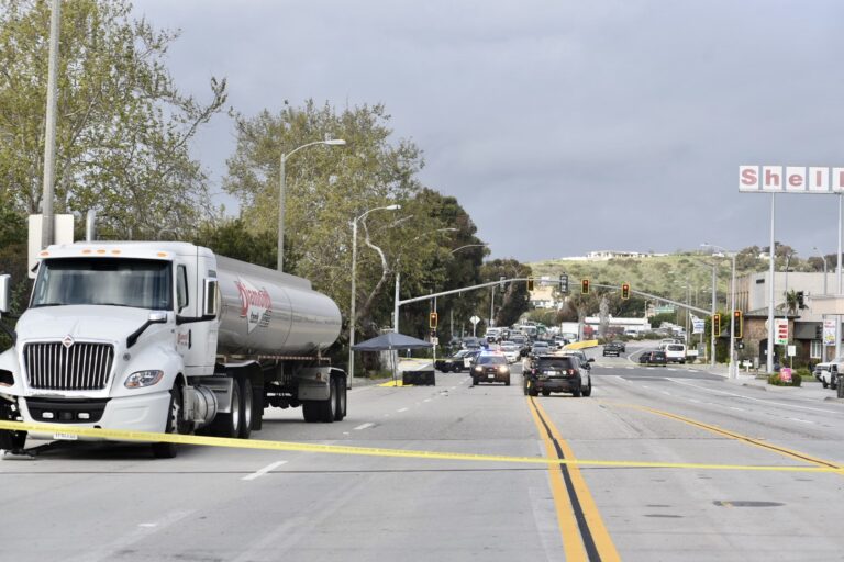 UPDATE: Homeless male killed by a big rig on PCH and Cross Creek