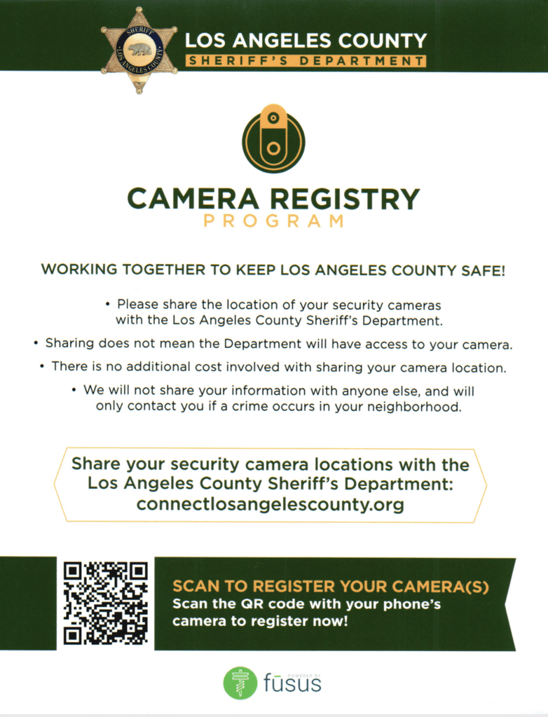 Camera Registry Program