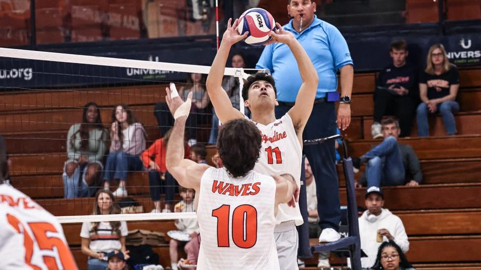 Waves freshman setter Ryan Graves was named the MPSF Offensive Player of the Week