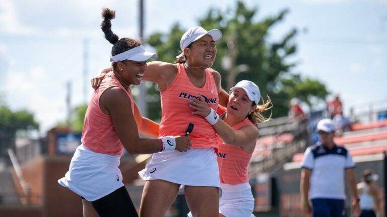 Pepperdine women’s tennis loses in NCAA Tournament, but singles, doubles seasons continue