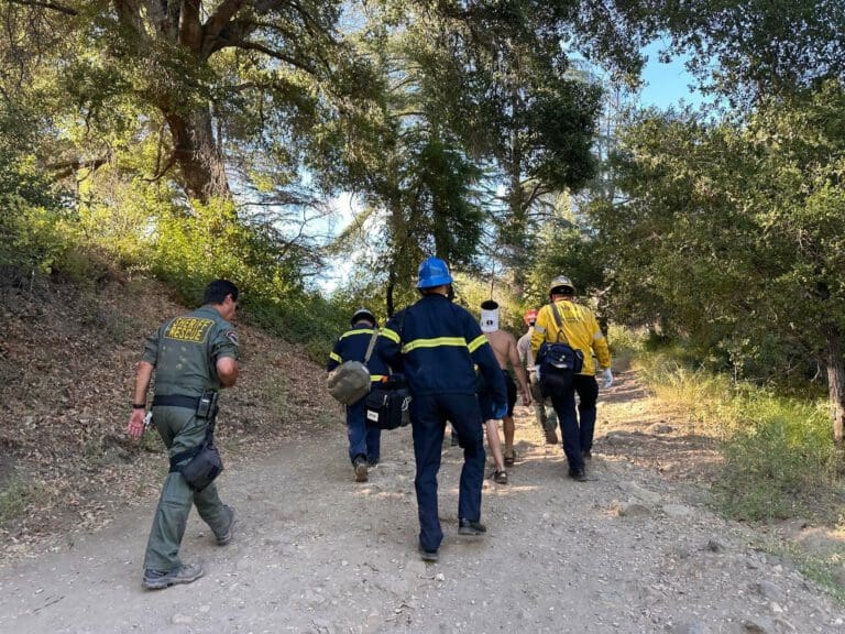Malibu Search and Rescue saves hikers in scorching heat over the weekend