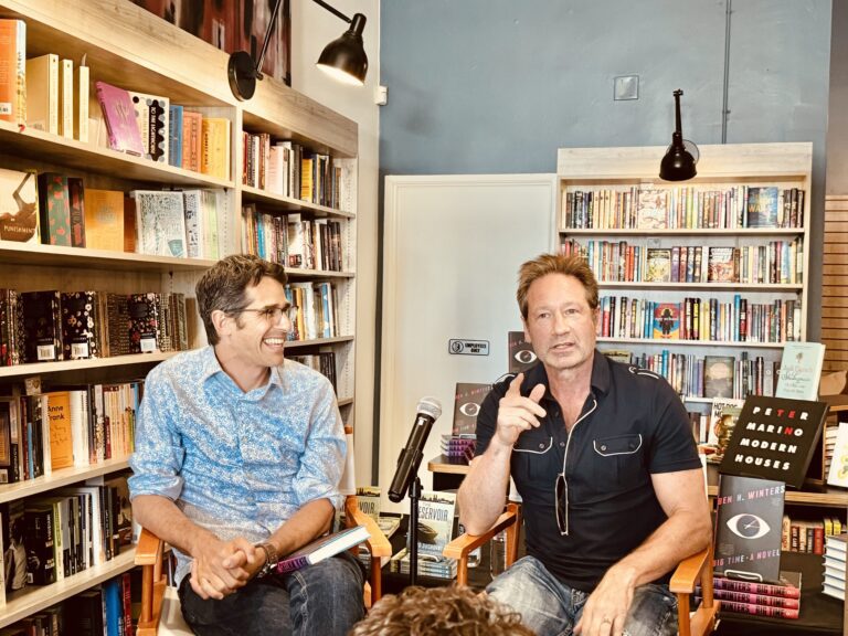 In conversation with Malibu author David Duchovny at Malibu Village Books 