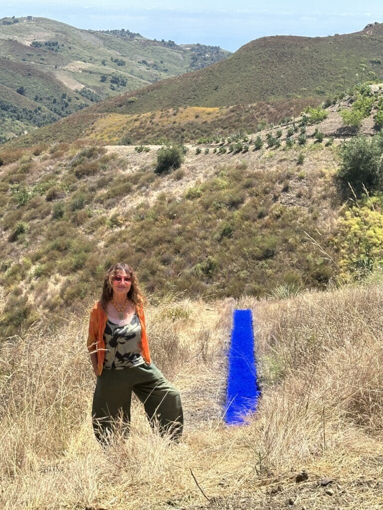 World-renowned artist recreates her acclaimed Malibu artwork