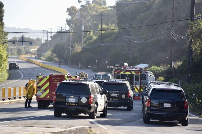 BREAKING: PCH full closure from Heathercliff Rd to Busch Dr in Malibu due to police activity