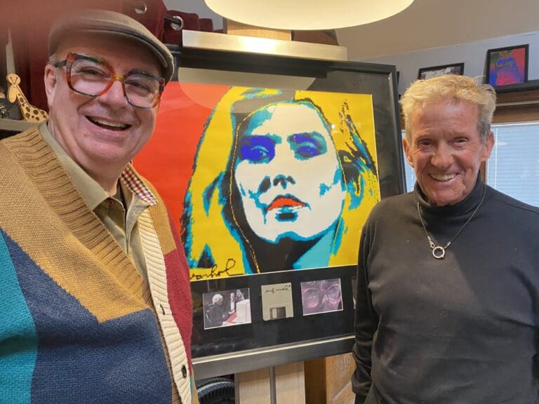 Rediscovered Andy Warhol digital artwork up for sale