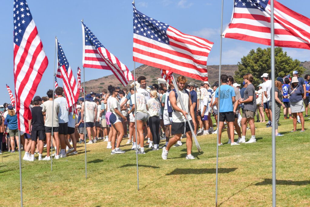 12 Pepperdine Flags SamBravo