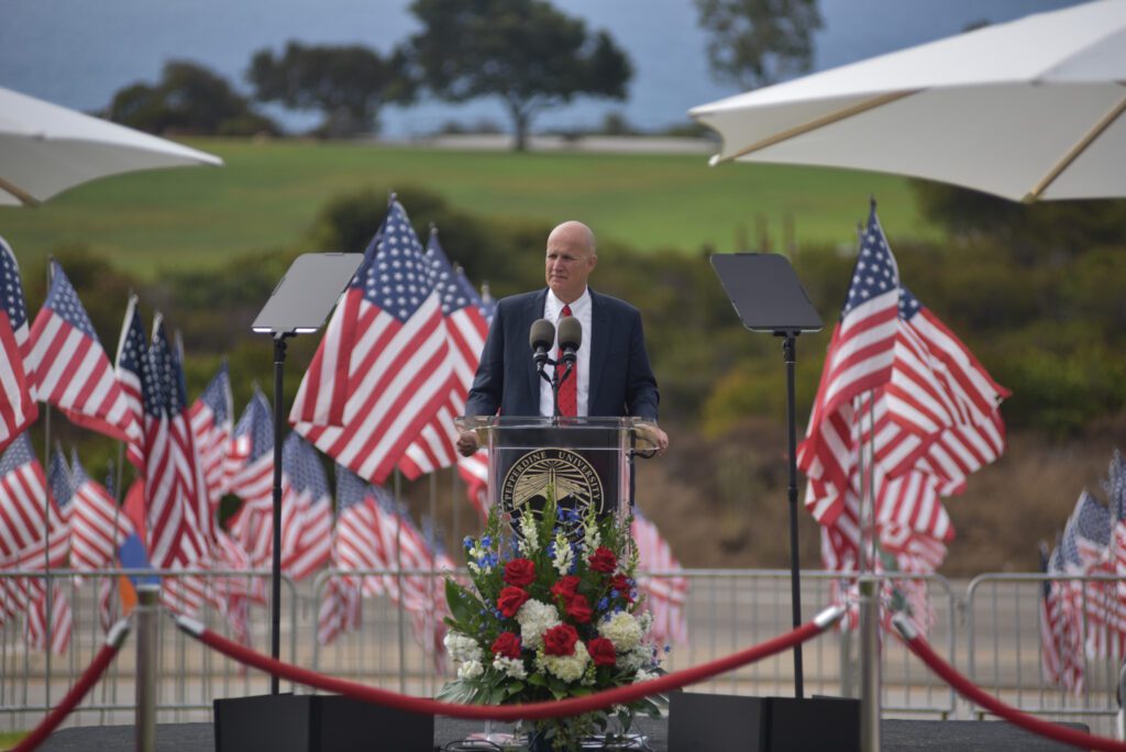 13 911 Ceremony at Pepperdine SamBravo