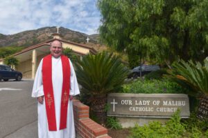 02 Our Lady of Malibu new Priest Father Monsignor SamBravo