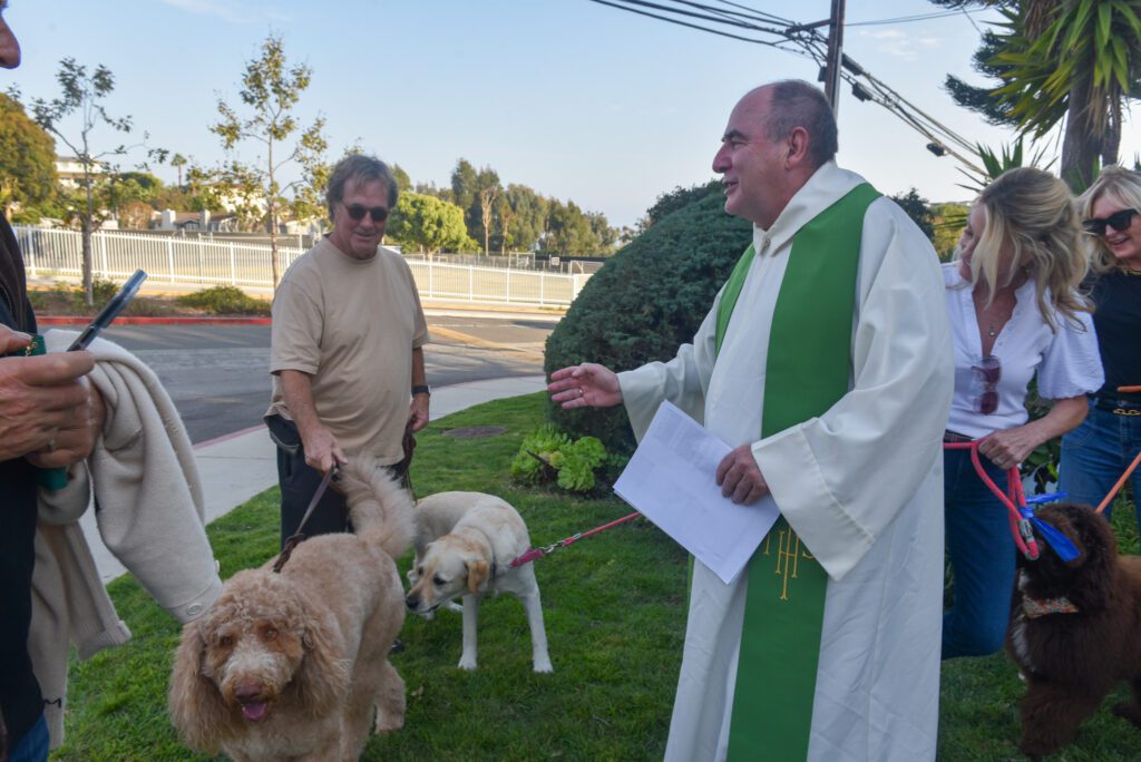 22 Our Lady of Malibu Animal Blessing SamBravo