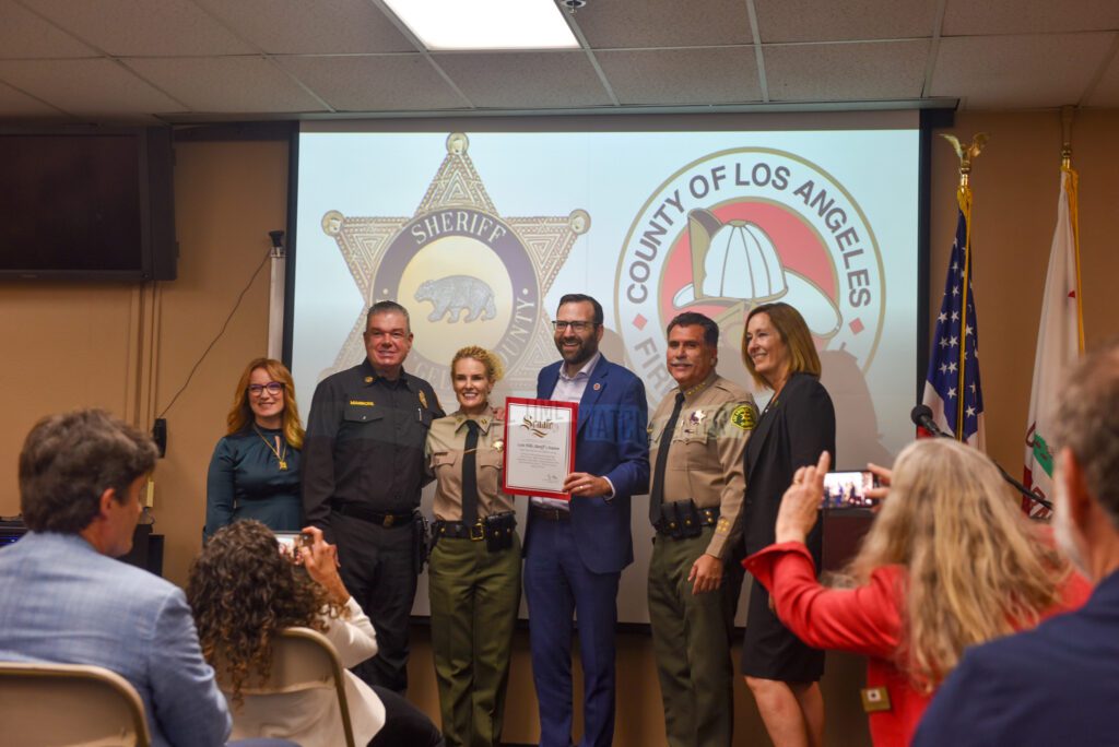 26 LASD Ribbon Ceremony SamBravo