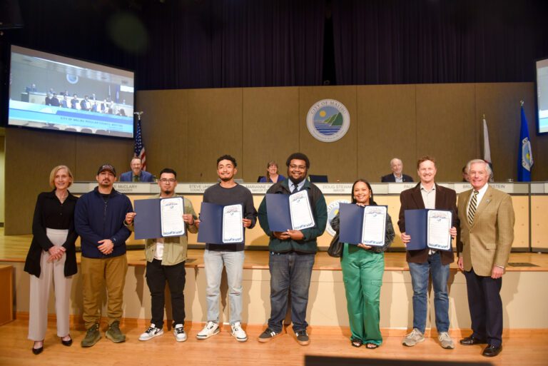 Malibu Outreach Team acknowledged by the Malibu City Council 