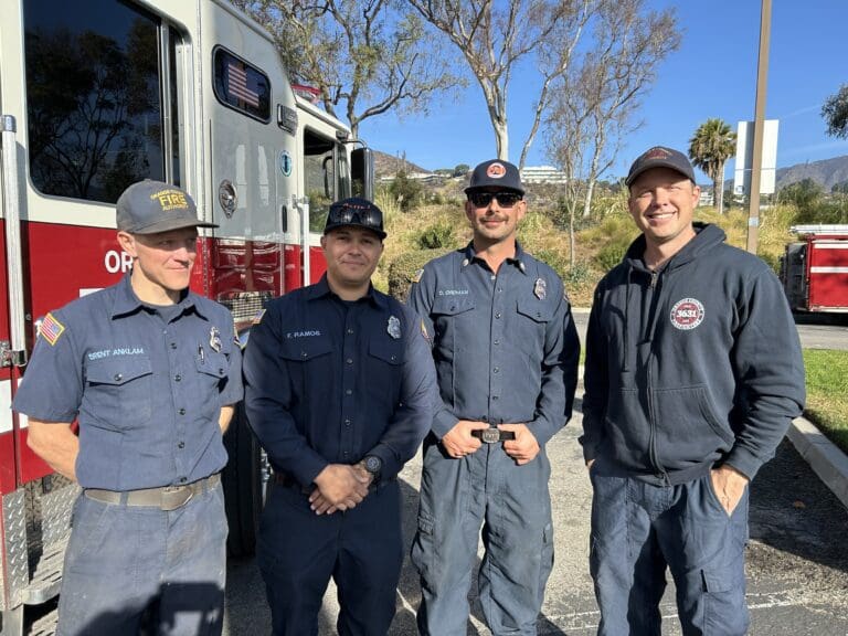 OC Fire Captain Shares Experience Battling Malibu Blaze