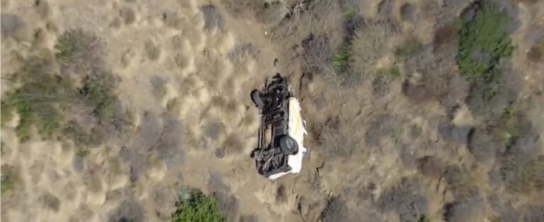Mystery surrounds car over the side north of Malibu