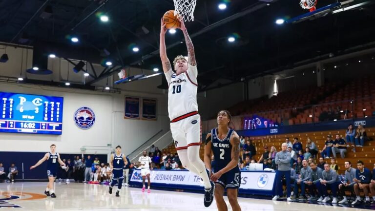 Waves basketball’s Olvera doubles up on WCC honors in December Waves basketball’s Olvera doubles up on WCC honors in December