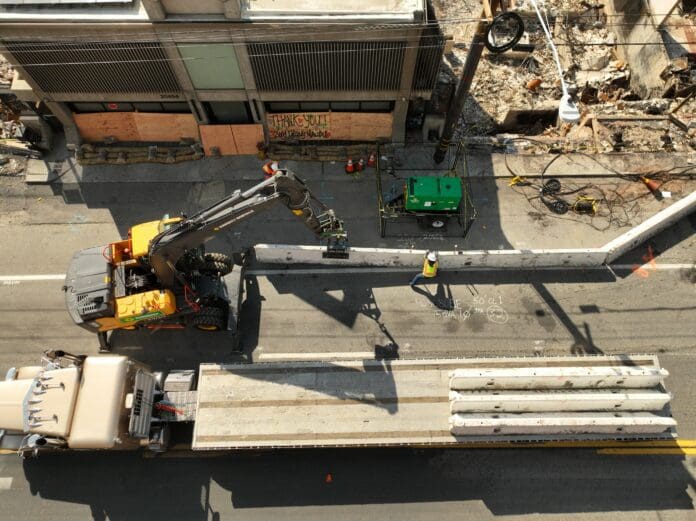 Caltrans preparing for rain along PCH. Photo by Caltrans