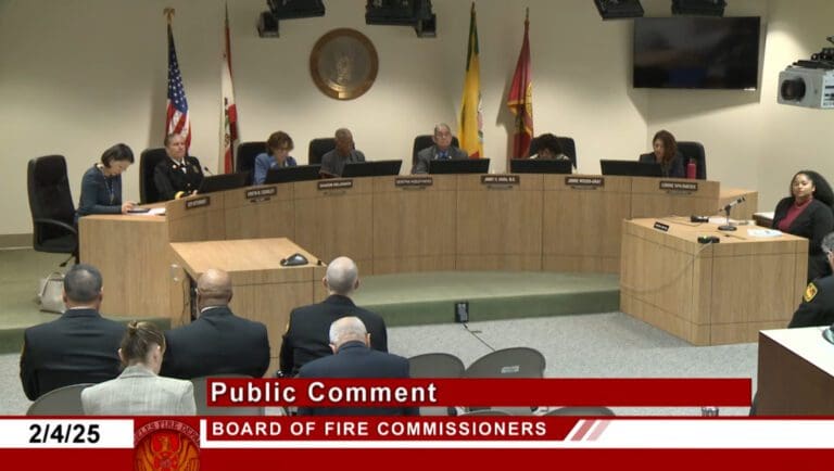 Los Angeles Board of Fire Commissioners Meeting Feb. 4