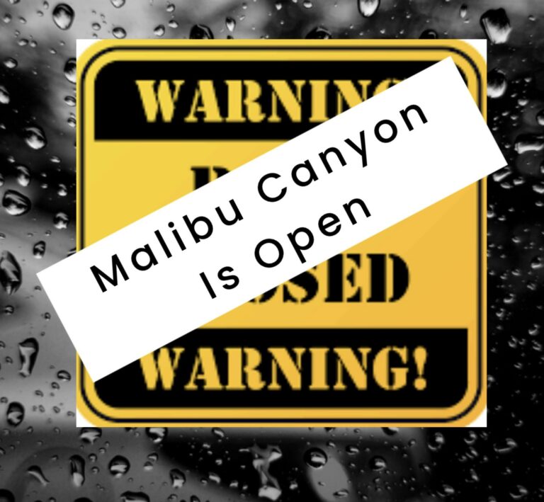 Roads Update: Malibu Canyon Road Reopens, PCH Remains Restricted