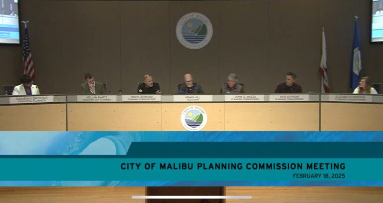 Malibu Planning Commission to hold Special Meeting on Thursday, Feb. 20 to address Post-Fire Rebuilding efforts