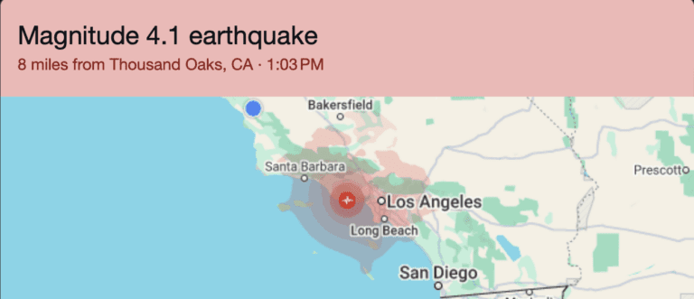 Magnitude 4.1 earthquake jolts Malibu