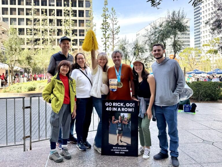 Legacy runner Wallace completes LA Marathon again