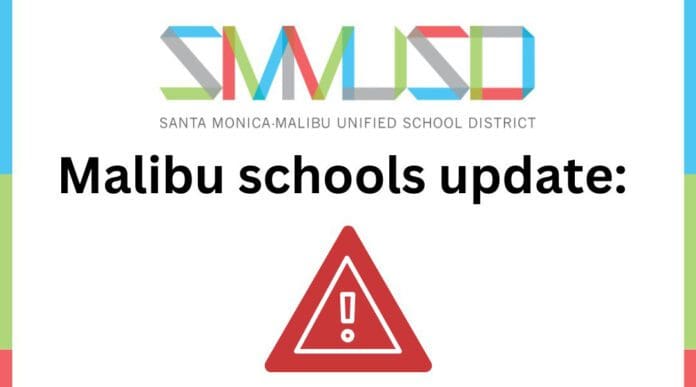 SMMISD Malibu Schools Closed 03.13.25