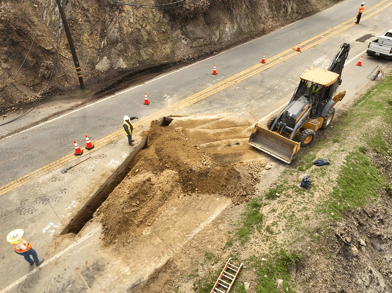 Topanga Canyon closures may extend into summer due to severe damage Topanga Canyon closures Caltrans 2