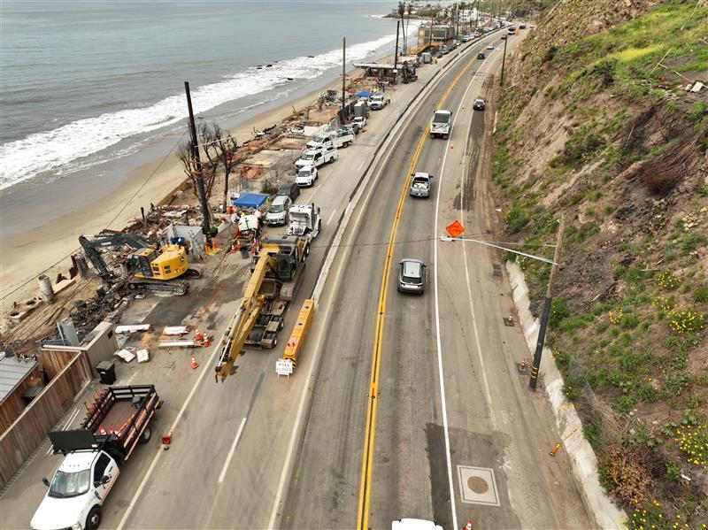 PCH set to reopen on Friday Caltrans slopes PCH 4