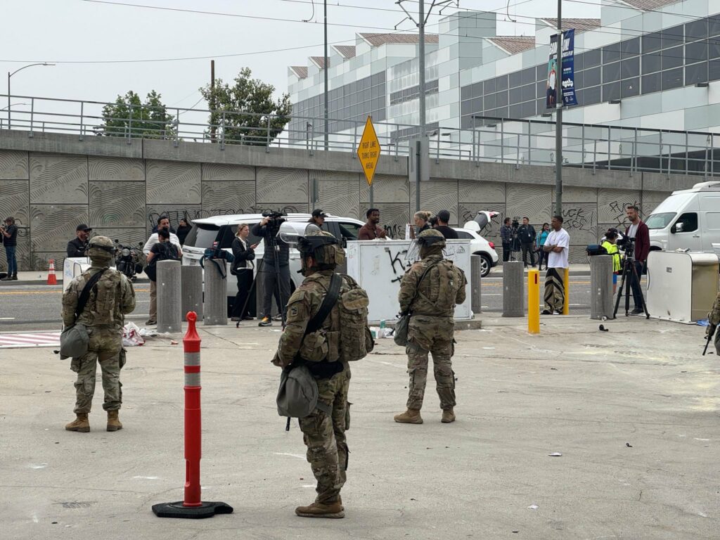 National Guard deployed in Los Angeles National Guard arrives in LA US Northern Command 5