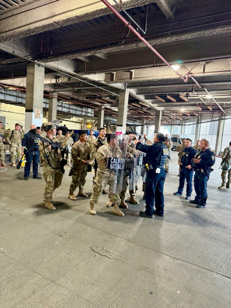 National Guard deployed in Los Angeles National Guard arrives in LA US Northern Command 6