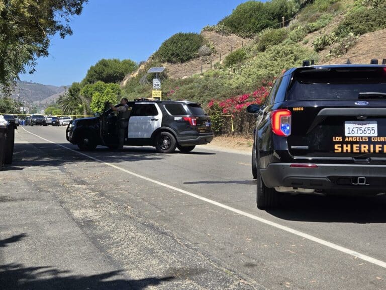 UPDATE: One person in custody following a bizarre seven-hour standoff on Malibu Road
