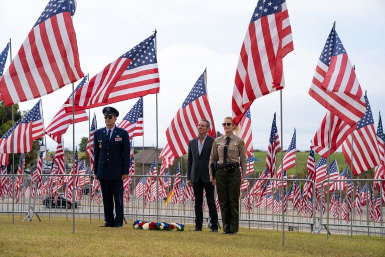 Pepperdine honors heroes at 17th annual Waves of Flags Remembrance